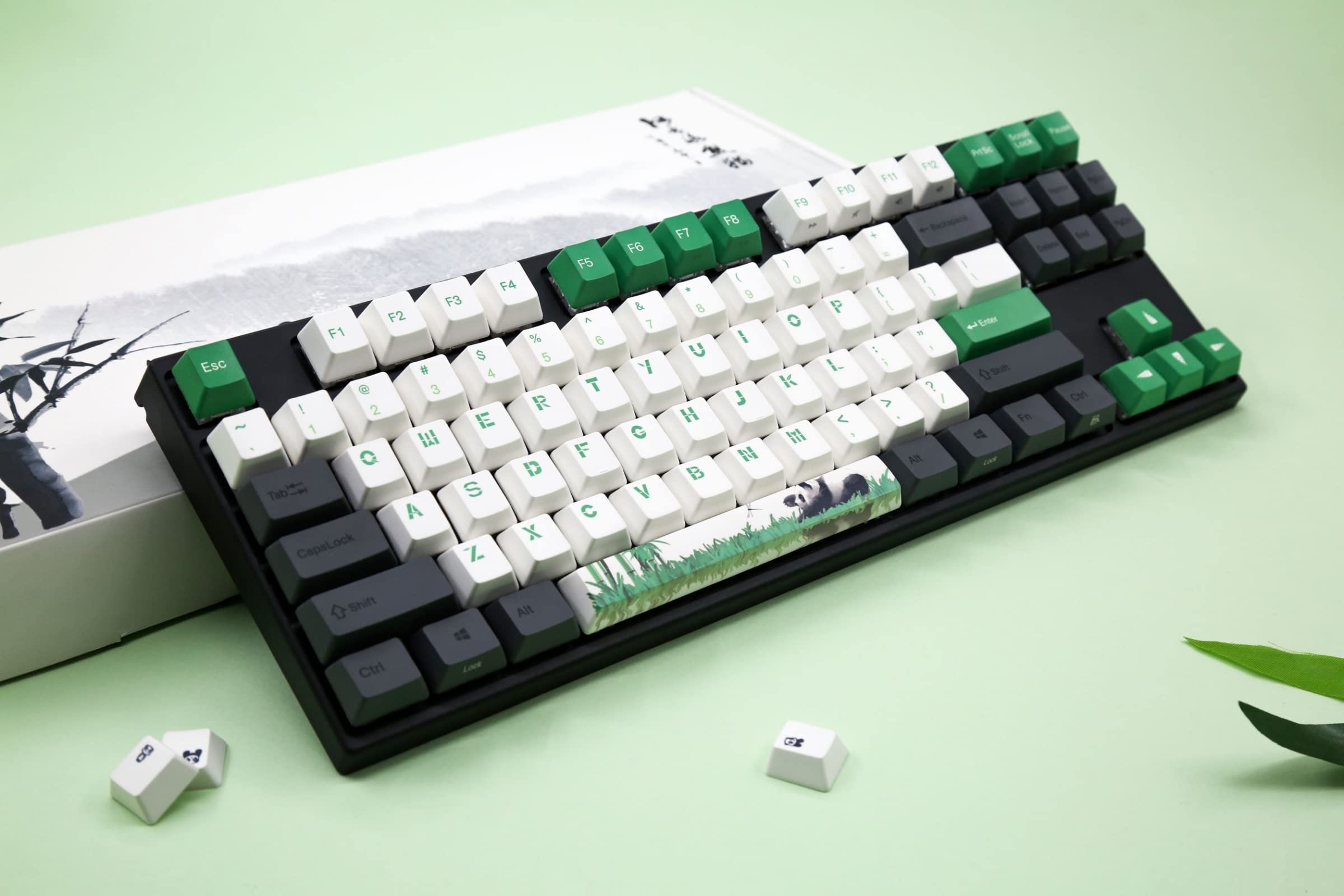Amazon | Varmilo MAシリーズ V2 パンダ R2 ホワイト LED TKL